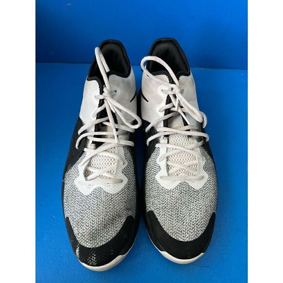 VTG Nike Air Zoom Flight 96 Jason Kidd 317980-101 White Black Grey OG Size 13